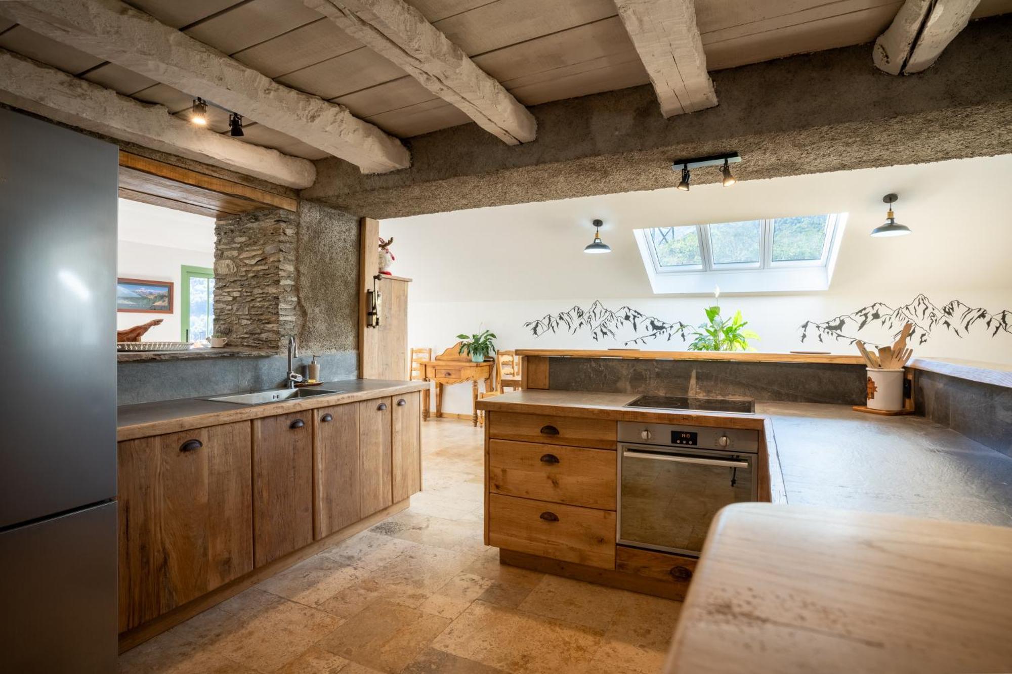 Grange Renovee En Gite/Maison/Chalet Arreau Kültér fotó