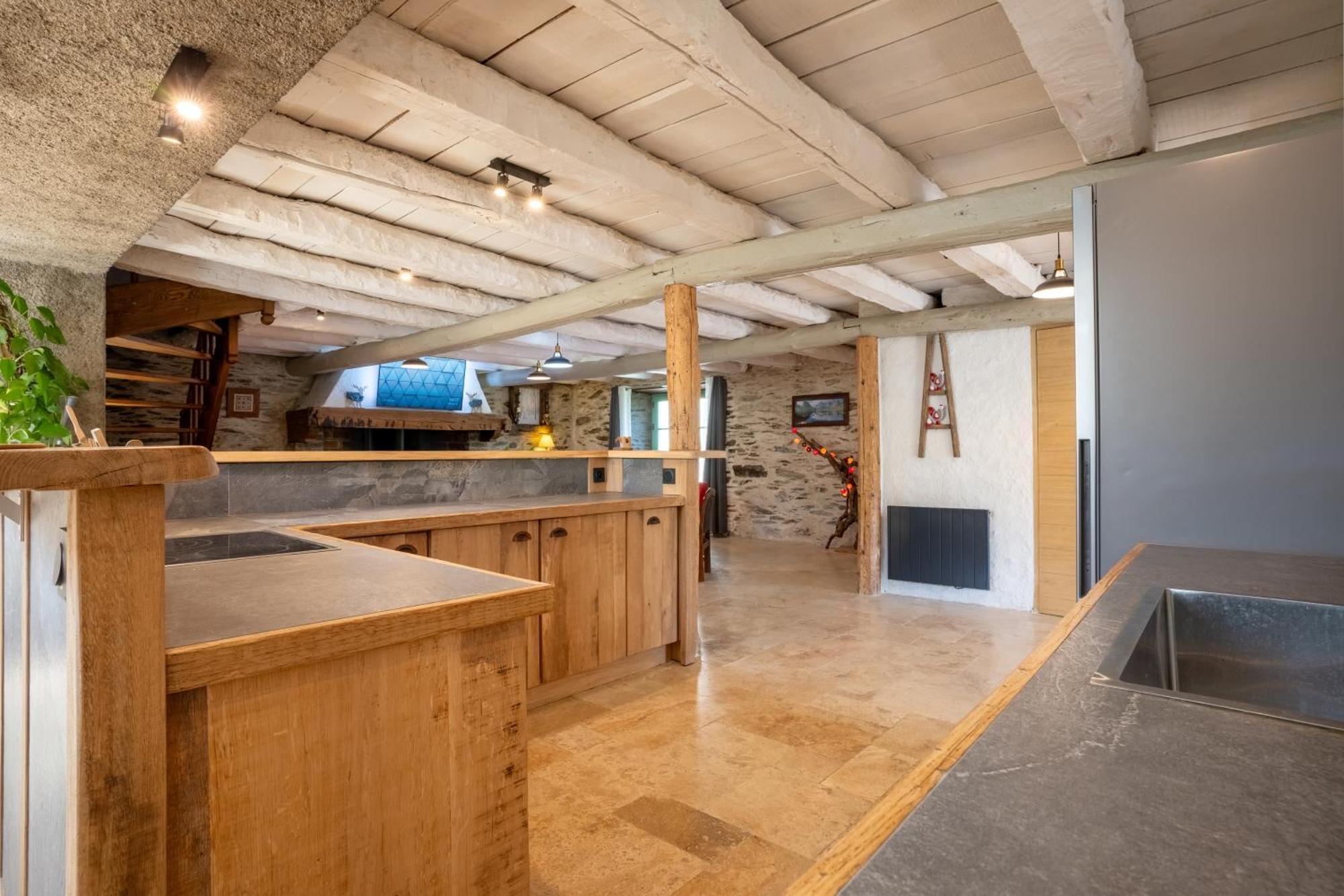 Grange Renovee En Gite/Maison/Chalet Arreau Kültér fotó