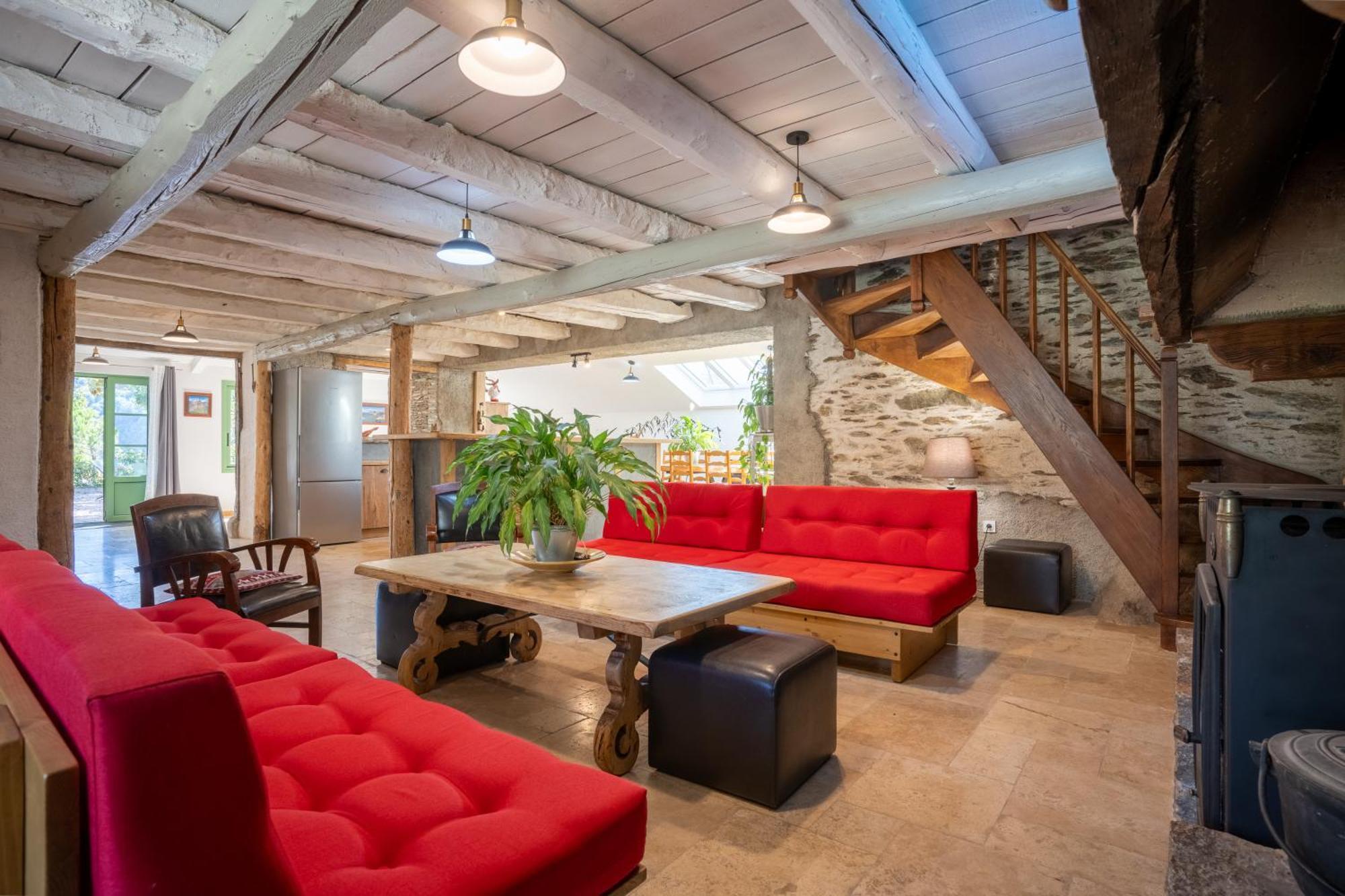 Grange Renovee En Gite/Maison/Chalet Arreau Kültér fotó